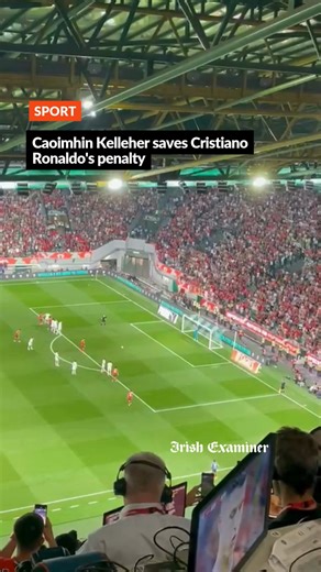 Caoimhín Kelleher pulled off a remarkable penalty save from Cristiano Ronaldo as Heimir Halgrimsson's men defied Portugal for 90 minutes at the Estádio José Alvalade in Lisbon. | Irish Examiner