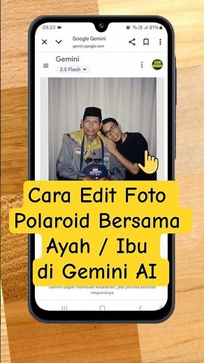 How to Edit Polaroid Photos with Dad / Mom in Gemini AI #editfotogeminiai #editfotopolaroidgeminiai