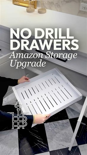 Amazon Storage Upgrade - No Drill Drawers