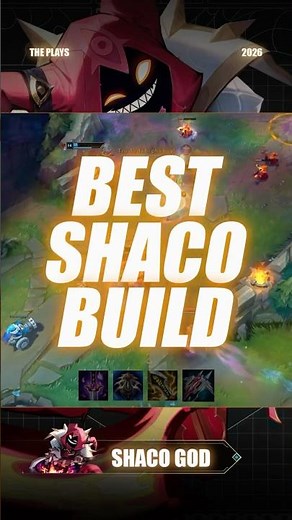 Best Shaco Build #shacogod #shaco #shacobuild #leagueoflegends