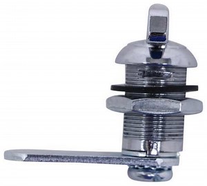 Deluxe Compartment Door Thumb Latch - 7/8" JR Products RV Door Locks 37200125