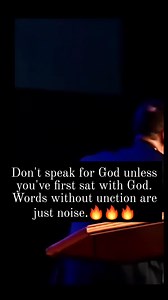 Preaching without the Holy Spirit is like a lamp without oil—plenty of structure, but no light.🔥🔥🔥 | Oneness Apostolic Worldwide