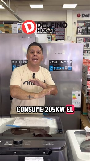 Delfino Hogar on Instagram: "❄️ Heladera Koh-i-noor 253L No Frost Inverter ✨ Acero inoxidable 🧊 Freezer abajo 🌬️ Enfriado parejo No Frost ⚡ Bajo consumo con tecnología Inverter 📦 Súper silenciosa 🥦 Cajón para frutas y verduras 💦 Estantes de vidrio templado 💰 $790.000 🛒 www.tiendadelfino.com.ar #DelfinoHogar #TiendaDelfino #Electrodomésticos #Heladeras #NoFrost #Inverter #HeladeraNueva #CocinaModerna #HogarArgentino #CasayHogar #EquipáTuCasa #PromoHogar #OfertasHogar #ElectroOfertas #Tecno