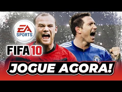 COMO JOGAR O FIFA 10 OFICIAL - A REVOLUÇÃO DO FUTEBOL VIRTUAL🤩