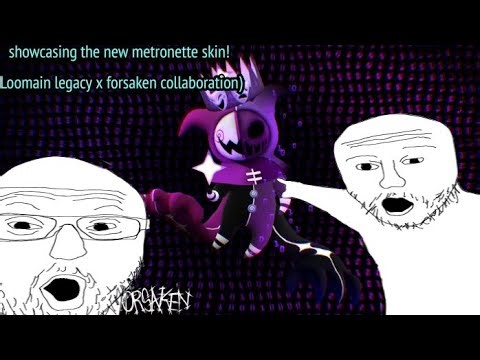 Showcasing the new metronette skin in forsaken!(Loomain legacy x forsaken collab)