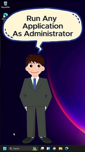 How to run anything as Administrator? 🔥#pctips #foryou #best #shortcuts #windows #windowsshortcuts
