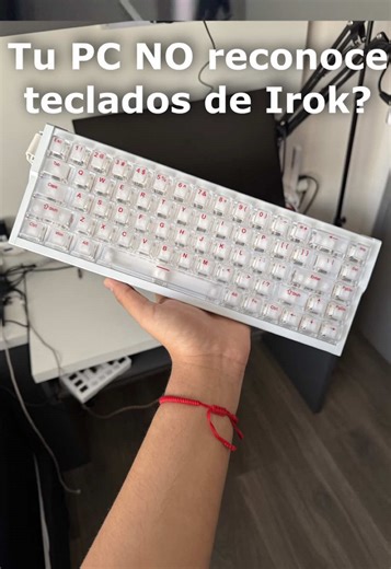 Solución para teclado HE de Irok no reconocido por tu PC