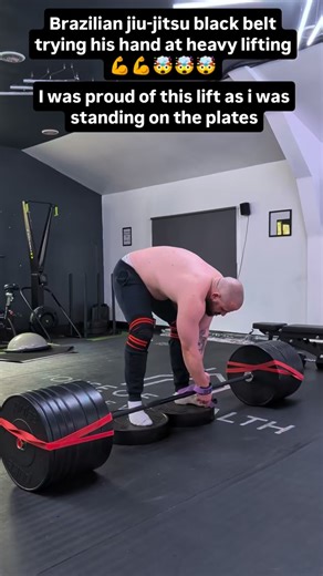Sam Shackleton on Instagram: "Deadlift whilst standing on plates increases the range of motion which makes the movement a lot harder. I was very happy with this lift not bad for a rookie 😜 #strong #strengthtraining #powlifting #power #weightlifting"