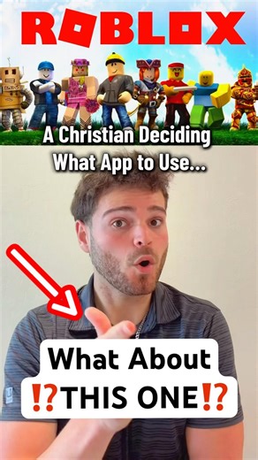 A Christian Choosing What App to Use…😅✝️📲👀