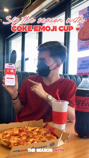 ✨Emojis come to life with Coca-Cola!✨ This limited edition Coke Emoji Cup is super cute, and it comes in a sleek red box, perfect for gifting or display. 🥤😍 Order a participating Coke combo meal at partner restaurants like @dominospizzaph to win meal vouchers or the Emoji Cup! Don’t miss out — get yours while it lasts! Available in select stores until December 15.❤️🥤✨ @Coca-Cola #CocaColaPH #PaskongCocaCola #RefreshTheHolidays #CokeEmojiCup DOH-FDA CFRR Permit No. 1498 s. 2025 SIP THE SEASON 