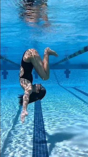 Double Front Flip Underwater 🌊