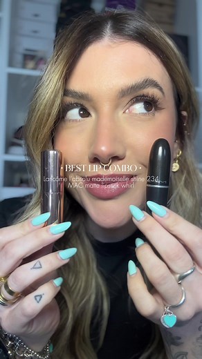 Lip Combo Tutorial with Lancôme and MAC Cosmetics