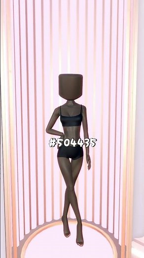 Black skintone hex codes! #roblox #dresstoimpress #dti #dresstoimpressroblox #shorts