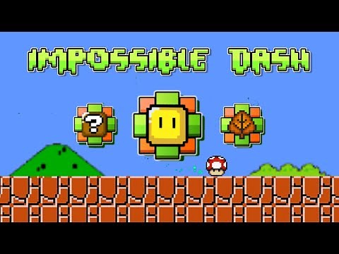 IMPOSSIBLE DASH (All Levels 1~4 / All Coins | Geometry Dash Super Mario Bros