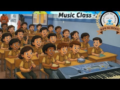 Music Class Activity+Fun At KPS School