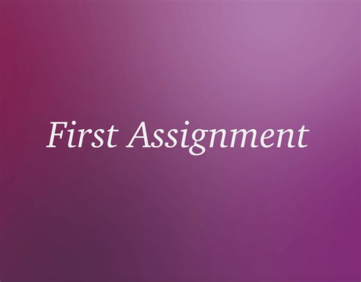 First assignment (gradient animated) - Victoria Brinza