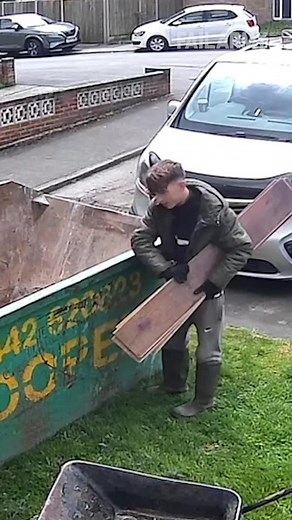 demolition day strikes back 😅 #cctv #uk #construction #fail #shorts