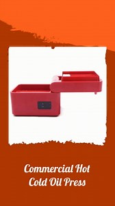 Automatic Oil Press Machine, Commercial Hot Cold Oil Press with Temp Control, Oil Expeller Commercial, 750W, 11.41 * 8.66 * 7.87in, for Oil Crops, 5kg/11.02lbs/h