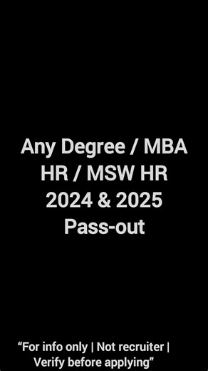 hr executives walkin interviews in chennai .walk in interview. #findjobfast #fresherjobs mba hr job