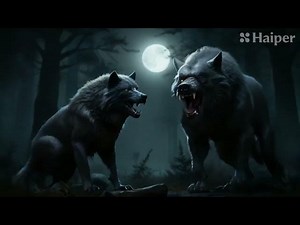 werewolfs fighting