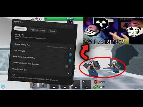 Larp Defense Simulator? | TDS AutoFarm | Script Showcase