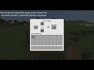 How to make smooth stone slabs in Minecraft