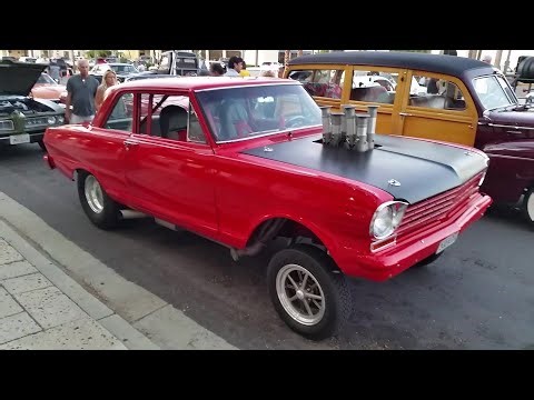 1964 Chevrolet Nova Chevy II Gasser Injected Small Block Straight Axel Street Strip Race Car 64