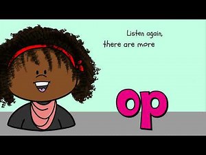 Learn CVC Words: -ot and -op Word Families | Phonics for Kids