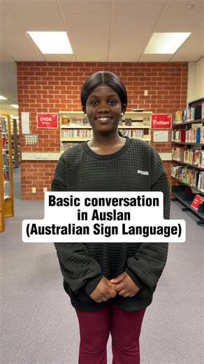 Learn how to sign some basic conversation phrases with Deaf Gain students, David and Gisele 🙌 #sign #signlanguage #auslan #adelaide