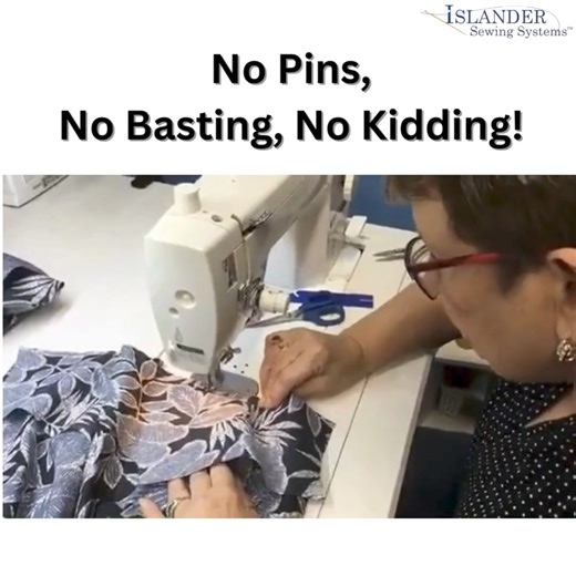 Enjoy making this upscale resort-inspired shirt. Learn better & faster sewing techniques. Sew with more confidence than ever before! Read more: https://conta.cc/3WD7ey7 | Islander Sewing Systems