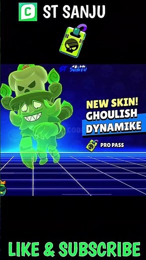 NEW GHOULISH DYNAMIKE SKIN BRAWL STARS