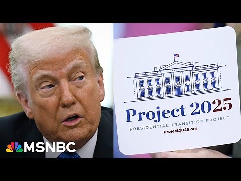 Tracker says Trump has already implemented nearly half of Project 2025 policies