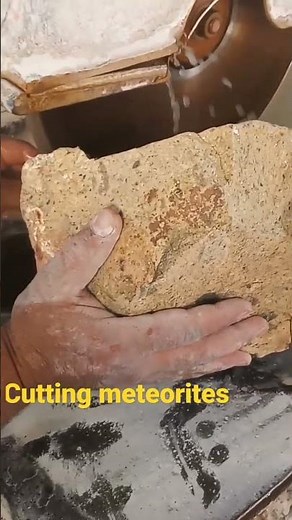 cutting meteorites
