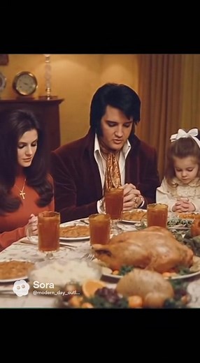 Elvis Presley's Thanksgiving Grace