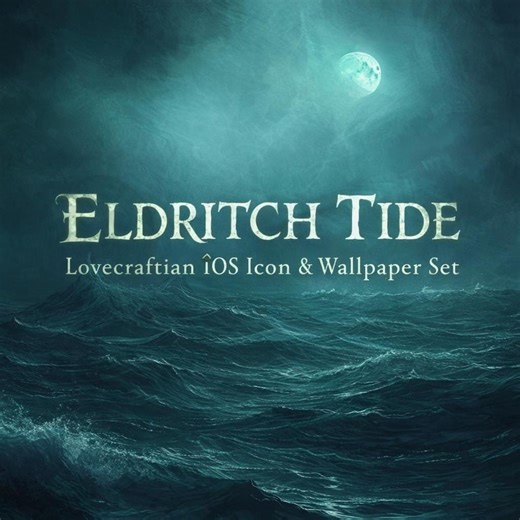 Eldritch Horror Dark Fantasy Ios Icon Pack & Wallpaper Theme - Etsy