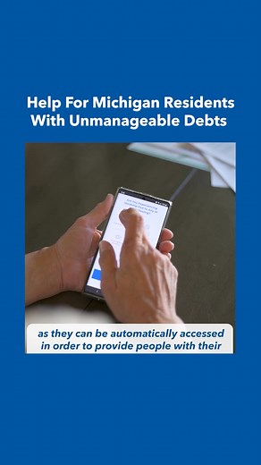 "We had $37,000 worth of debt... It's not fun to talk about, but it's a necessary thing because I mean, I'm at least smart enough to know that we've got a problem, and it's not going to go away." 1) See which debts qualify for help 2) Compare options and monthly savings 3) Become debt-free with one lower monthly payment Join more than 300,000 MI residents who have already come to Michigan Debt Relief. | Michigan Debt Relief.org