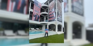 Viral 30A House Reveals New Banner After Trump’s Victory