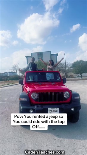 POV: You rented a Jeep so you could ride with the top off… now you’re in the parking lot trying to solve the world’s most confusing puzzle. Lesson learned. Enjoy the top off… because putting it back on is a team building exercise nobody signed up for. #jeeplife #dreamride #topoff #jeepwrangler #jeepwranglerunlimited