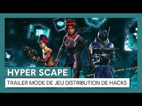 HYPER SCAPE - Trailer du Mode Distribution de Hacks [OFFICIEL] VOSTFR