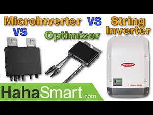 Solar Power String Inverter vs Microinverter vs Power Optimizers