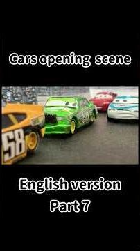Disney Pixar Cars opening scene stopmotion Part6 #disney#pixar#cars#stopmotion#mcqueen