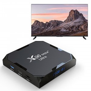 Décodeur Android TV - PRUMYA - X96MAX - 4 Go RAM - 32 Go ROM - 4K HD Wifi Bluetooth