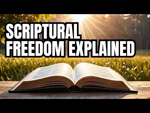Understanding Freedom Through Scripture: What It Means to be Free
