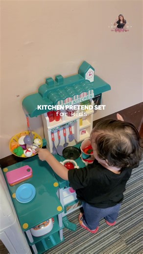 95cm Large Children's Kitchen Set: Fun Cooking Play for Kids