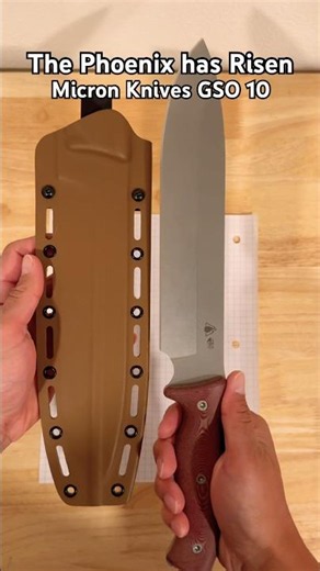 Micron Knives - Survive GSO 10 #knifestuffwedo #sharp #micronknives #survive #bushcraft #knives #edc