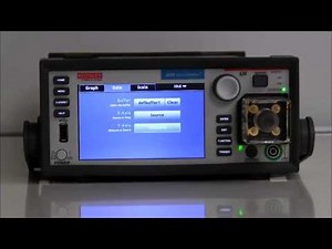 Keithley Model 2450 Interactive SourceMeter Instrument -- Built in Graphing Capabilities