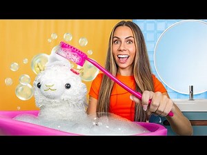 Our FIRST BATH in a YEAR… *GONE WRONG*