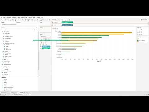 How to use the Size Mark in Tableau