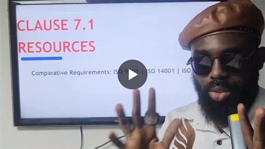 ISO 9001 14001 45001 Clause 7.1 Requirements Explained | Waliu Adegoke. (ANISafetyE) posted on the topic | LinkedIn