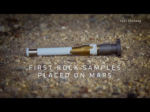 Perseverance’s Backup Rock Sample Tubes Placed on Mars Surface
